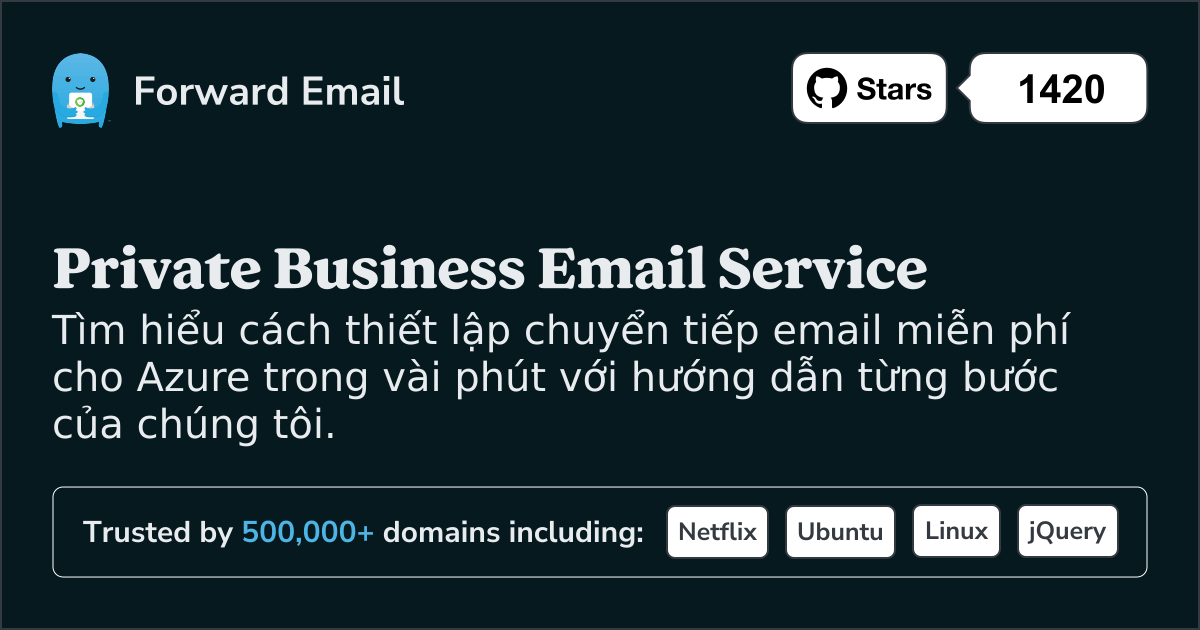 Cách thiết lập Email với Azure