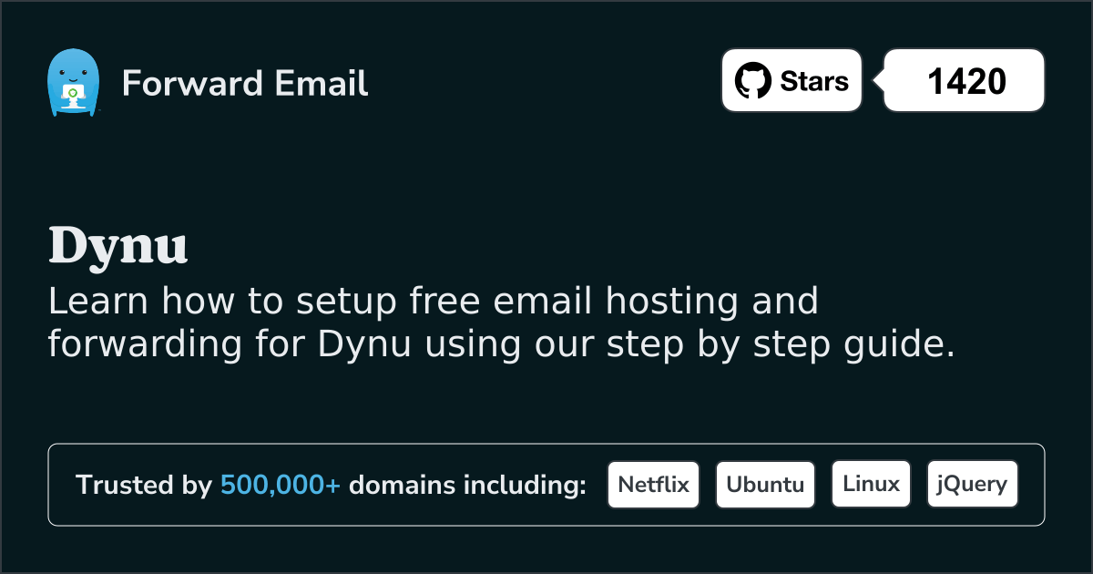 Cách thiết lập Email với Dynu