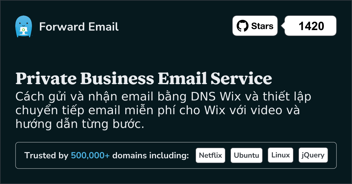 Cách thiết lập Email với Wix